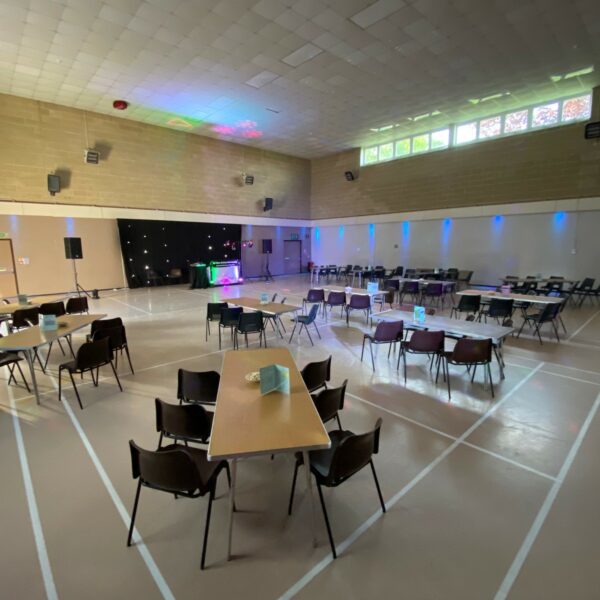 Sports Hall Set Up Tables